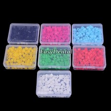 Dental Silicone Color Code Rings for Dental Instrument Circle Organize up to 300