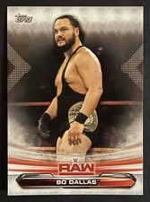 bo dallas wwe topps 2019 card #8