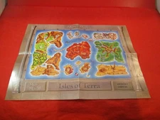 Might & Magic III Isle of Terra PC Computer Foldable Promo Map Poster Insert #S