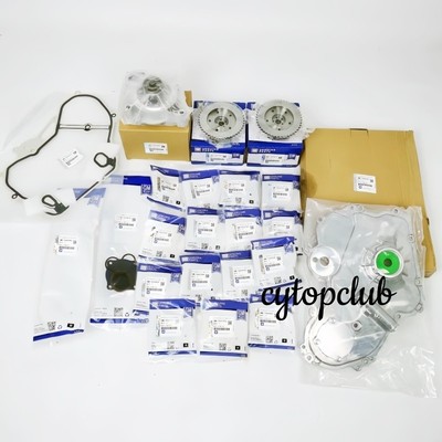 For 09-17 GM 2.4L Ecotec Timing Chain Kit VCT Selenoid Actuator Oil Water Pump