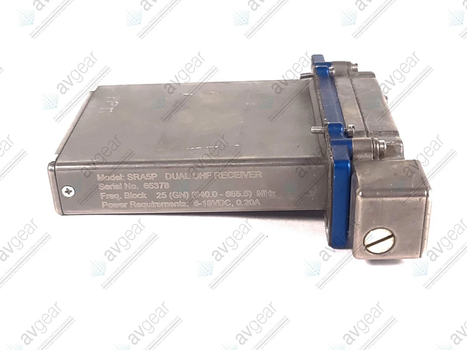Lectrosonics SRA Dual UHF Receiver Block 25 (C2041-745) - Image 4 of 4