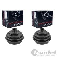 2X Topran Achsmanschetten Satz Vorne Radseitig Passend FüR Audi 80 90 Seat Cordo
