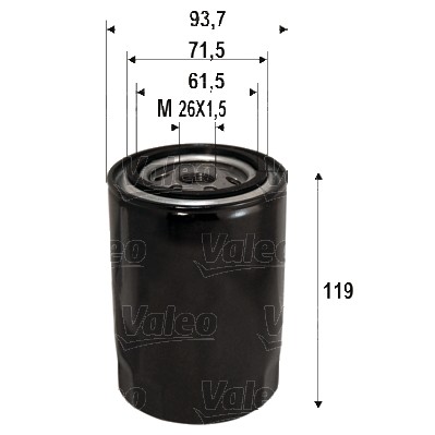 Fits VALEO 586090 OIL FILTER - SPIN-ON TYPE  ⭐UK Stock⭐