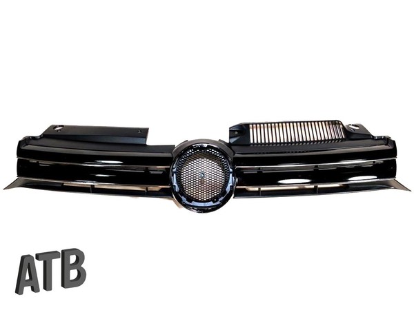 KÜHlergrill Grill KÜHlergitter Gitter FÜR VW Golf VI 6 NEU-image