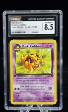 Dark Kadabra #39 1st Edition Team Rocket 2000 Pokémon CGC 8.5 🥄 on eBay