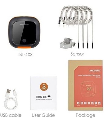 Inkbird Smart Wireless BBQ Thermometer IBT-4XS
