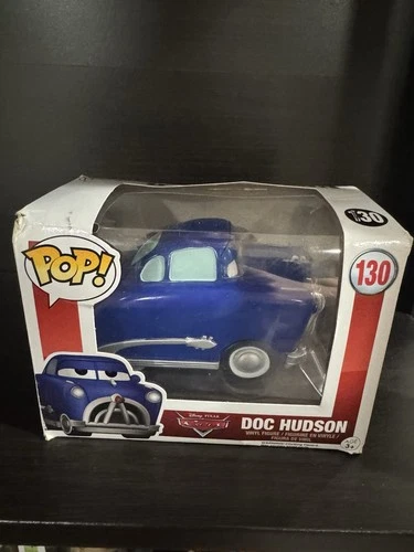 Funko POP! Doc Hudson Cars Disney Pixar #130 Box DAMAGED