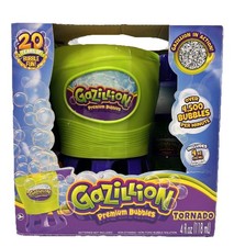 Gazillion Premium Bubbles Tornado Bubble Machine New Includes Solution Ages 3 