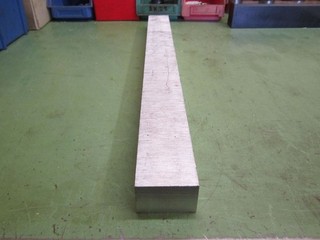 1 Alu Flach 42mm x 25mm AlMg4 5Mn AW5083 L 350mm massiv Neu0