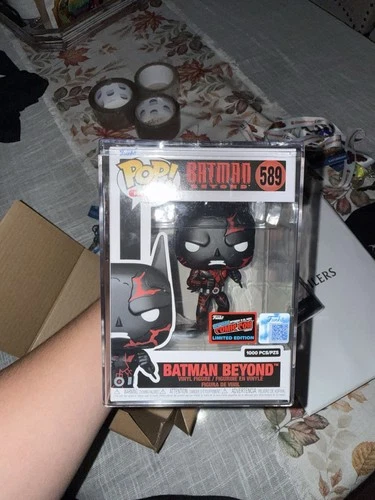 Funko Pop! Batman Beyond #589 NYCC 2025 LE 1000 PCS Exclusive Official Sticker