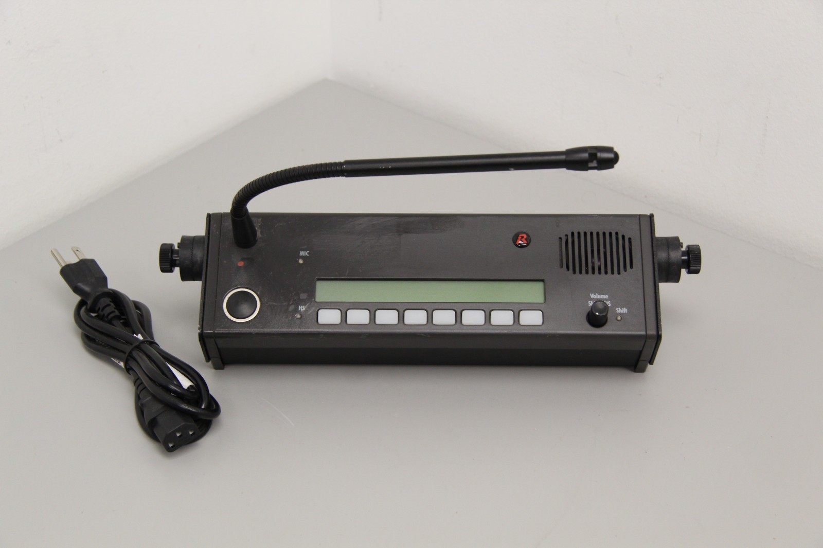 Riedel DCP5108 Desktop Intercom Panel With Microphone No Mesh