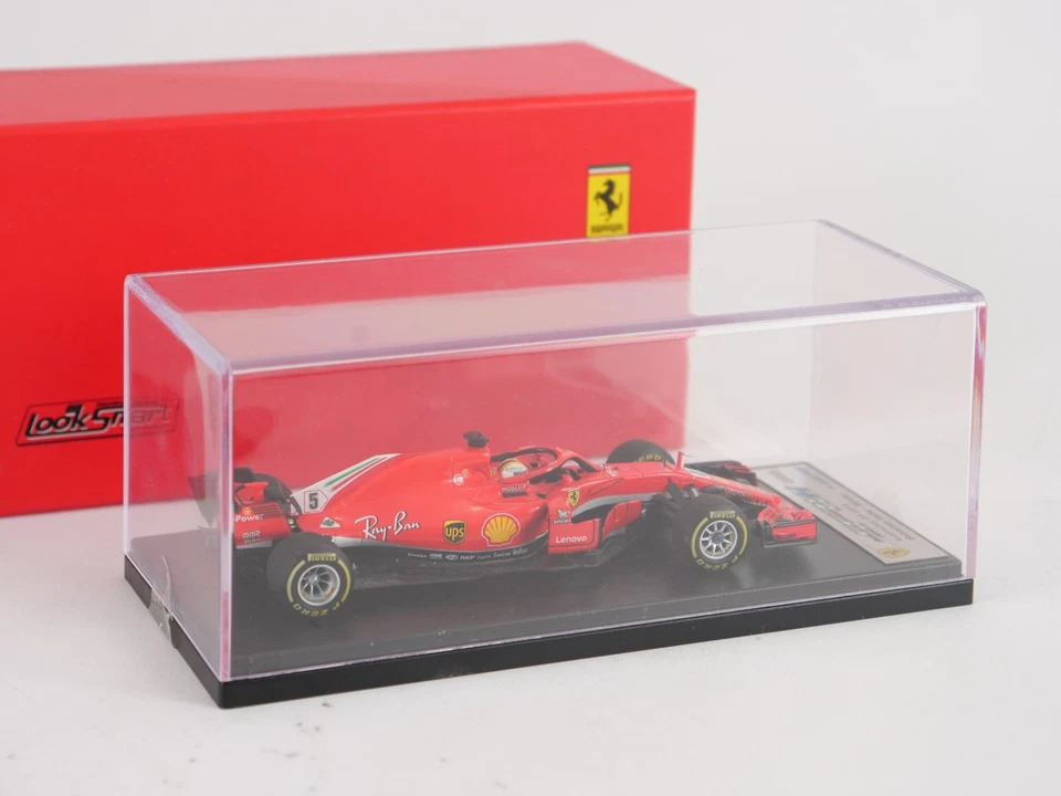 Looksmart 1/43 Ferrari SF71-H Vincitore GP Australiano 2018 Sebastian Vettel - Immagine 4 di 4