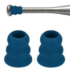 Silicone Bat Taper Bat Knob Taper Softball Grip 2Pcs & Dark Blue