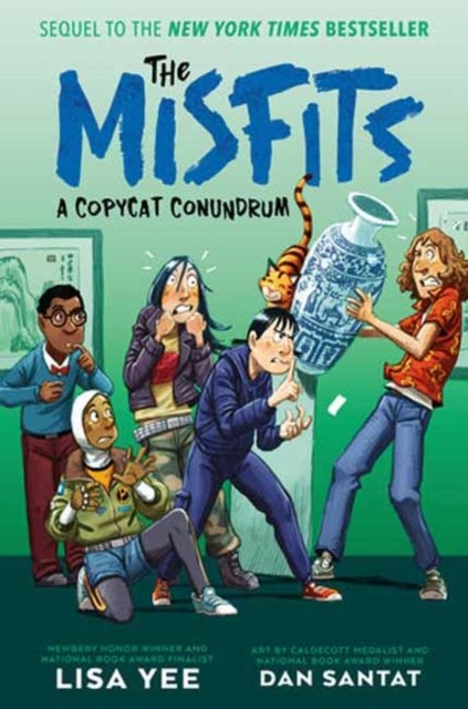 A Copycat Conundrum (The Misfits) by Dan Santat (Paperback Book)