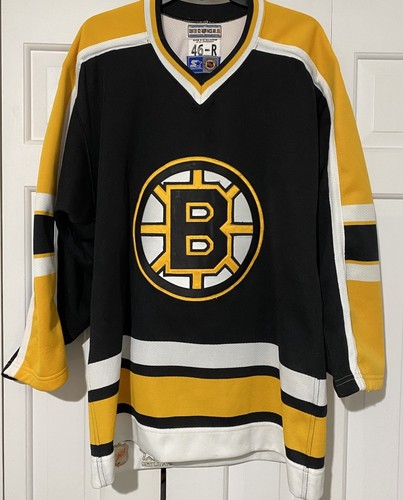 Boston Bruins NHL Authentic Center Ice Authentic Starter Jersey 46 Black