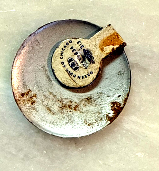 Vintage 1964 "Vote Johnson Humphrey " President Lapel Folding Pin Campaign