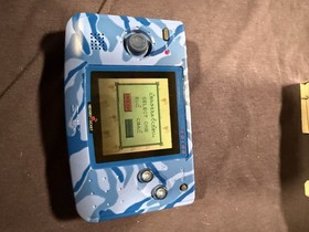 SNK Neo Geo Pocket Color Console CIB Ocean Blue Never Used