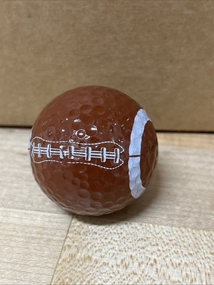 Novelty Football Golf Ball, Unused. Box 282