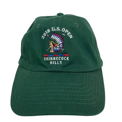 2018 US Open Shinnecock Hills Golf Club Cap Green Native Headdress USGA Member