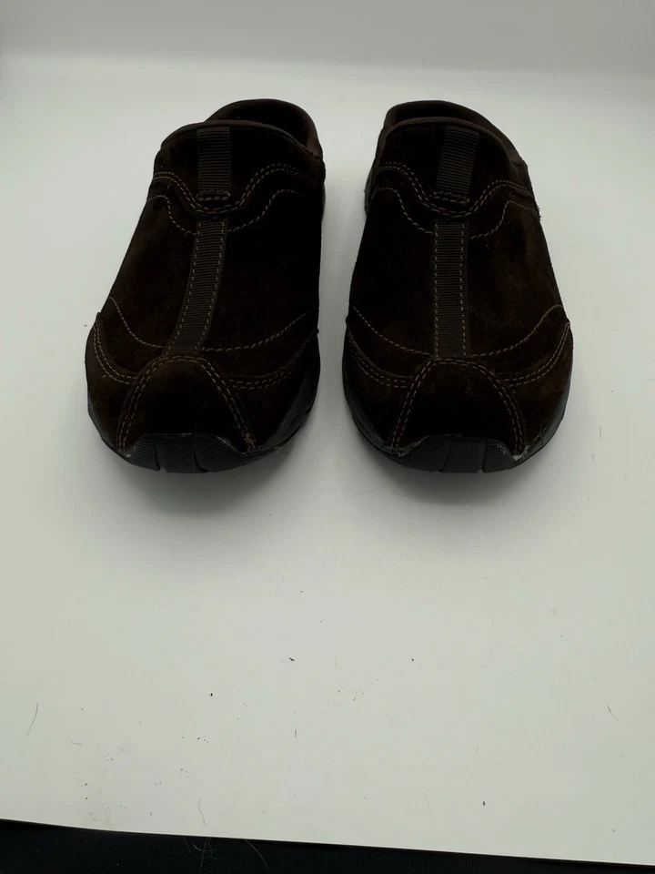 Easy Spirit Womens Mules Shoes 6M Esalannah Comfort Slip On Suede Leather 1449F - Image 3 of 4