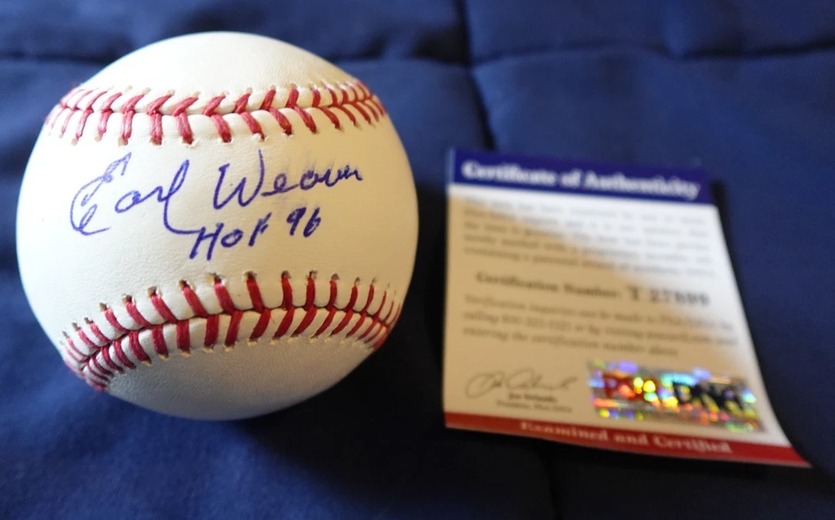 MLB  アール ウィーバー　直筆サイン入りフォト　ボルチモアオリオールズ 25+ Earl Weaver MLB Original Autographed Items for sale | Updated