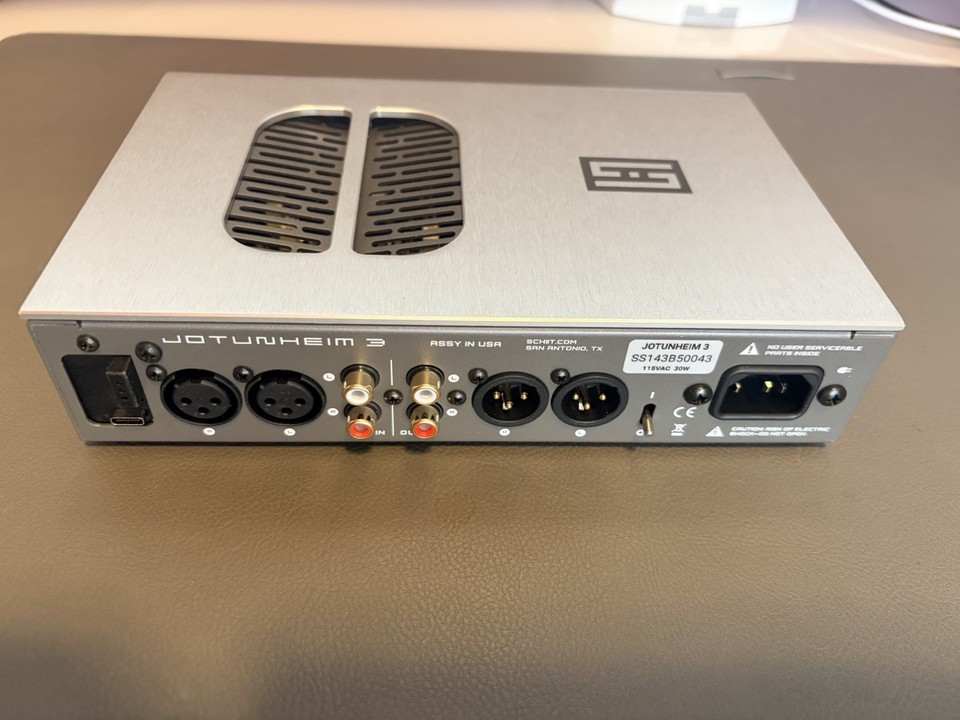 Schiit Jotunheim 3 Balanced Headphone Amp Silver Mesh DAC | eBay