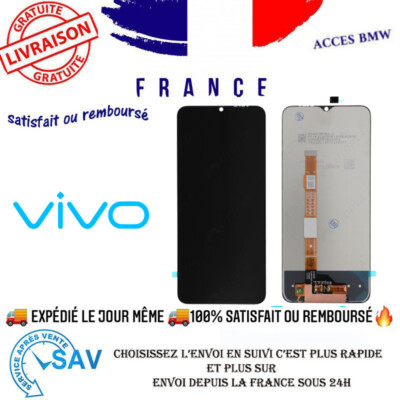Écran Complet Pour Vivo Y55 5G Noir - Pièce D'occasion En état Fonctionnel