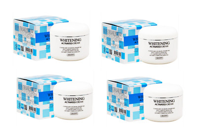 JIGOTT Whitening Activated Cream | 100ml x 4 | Brightening & Anti-Wrinkle Moistu