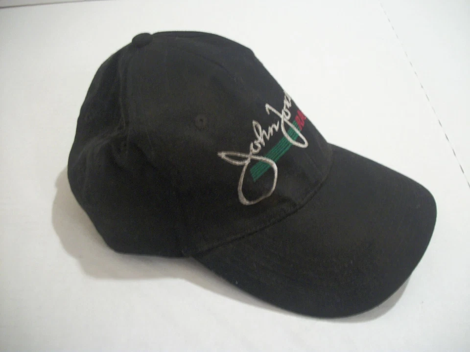 Gorra de béisbol John Force Castrol Racing negra gancho y bucle gorra ajustable  Foto 3 de 4