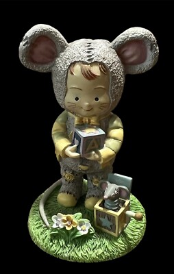 PADDYWHACK LANE MEGAN THE MOUSE FIGURINE RUSS BOB SANDY FULLER
