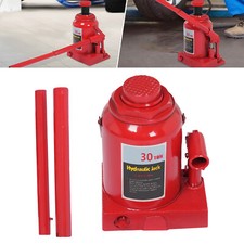 Heavy Duty 30 Ton Hydraulic Bottle Jack 66138lb Lift Automotive