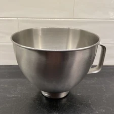 Kitchenaid 4.5 qt Stainless Steel Replacement Work Bowl w/handle - twist base