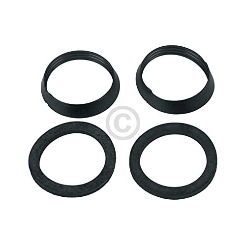 DL-pro - Set di guarnizioni per sifone da lavandino 1 1/4" (b8D)