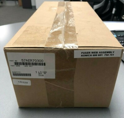 Genuine Konica Minolta Fuser Web Assembly For Konica 600 / 601 / 750 / 751