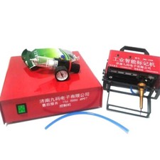 Portable Pneumatic Dot Peen Marking Machine 100*20mm for VIN Code Chassis Number