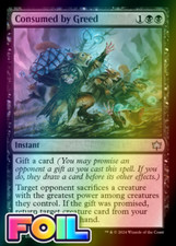 x1 Consumed by Greed BLB Bloomburrow MTG 87 FOIL UNCOMMON M/NM 1x