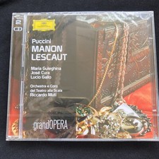 Puccini Manon Lescaut Muti Integrale 2cd Deutche Grammophon