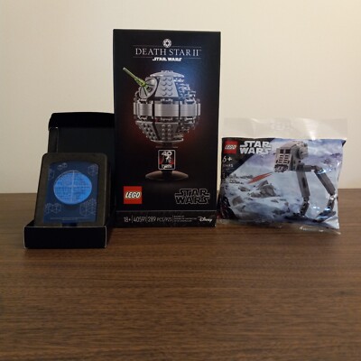 LEGO Star Wars Death Star II 40591, Coin and X-Wing 30654 - GWP 40th Anniversary