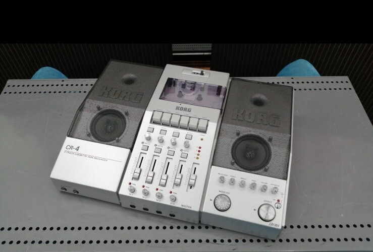 Korg CR-4 Multi-track 4 Track Cassette Tape Recorder MTR effect 