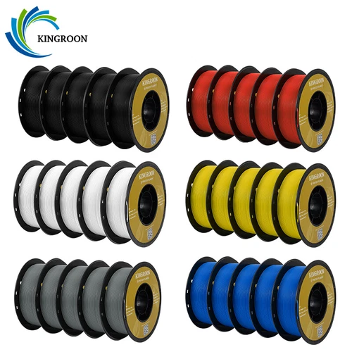 Kingroon 10KG PLA PETG Matte HS PLA+ 3D Drucker Filament 1.75 mm Spule Bündel DE