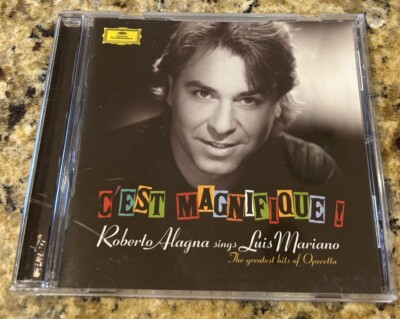 Cest magnifique   Roberto Alagna sings Luis Mariano (The greatest - VERY GOOD