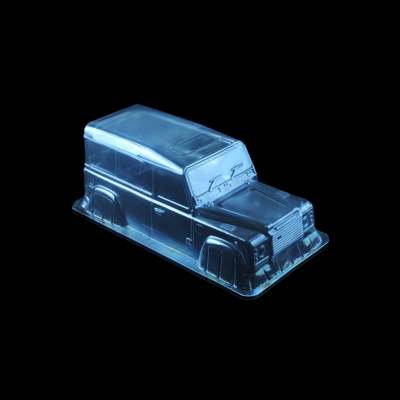 1/10 Lexan Clear RC Car Body of Land Rover Defender 90 110