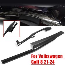 Für VW Golf MK8 21-24 Carbon Fiber Zentrale Konsole Dashboard Streifen Abdeckung Für VW Golf MK8 21-24 Carbon Fiber Zentrale Konsole Dashboard Streifen Abdeckung