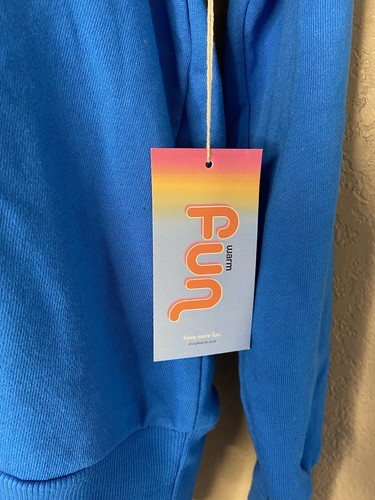 Felpa con cappuccio WARM FUN Penfield Collective taglia small blu brillante prezzo al pubblico consigliato $ 195 esaurita - Foto 5 di 11
