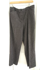 Silhouette Grey Ladies Dress Pants Office Career Trousers Size EU 40 UK 12 