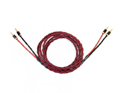 Kimber 4PR HPC VariStrand Lautsprecherkabel - 2 x 3 Meter - mit Kupfer Steckern