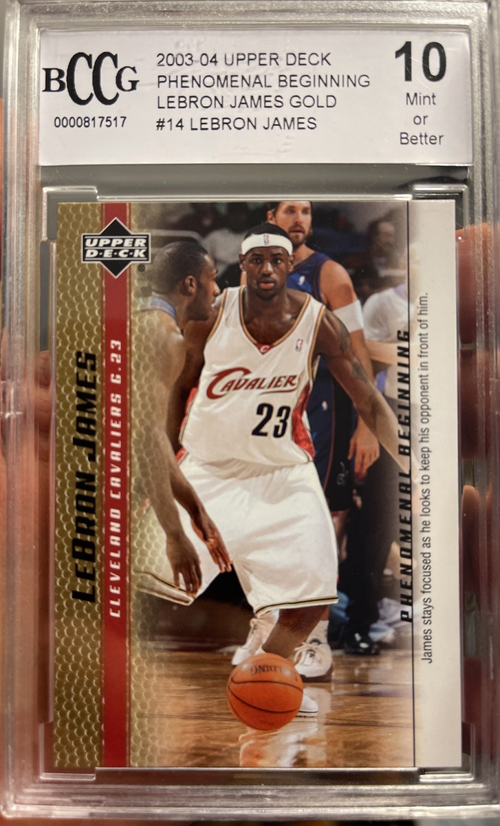 lebron james phenomenal beginnings gold