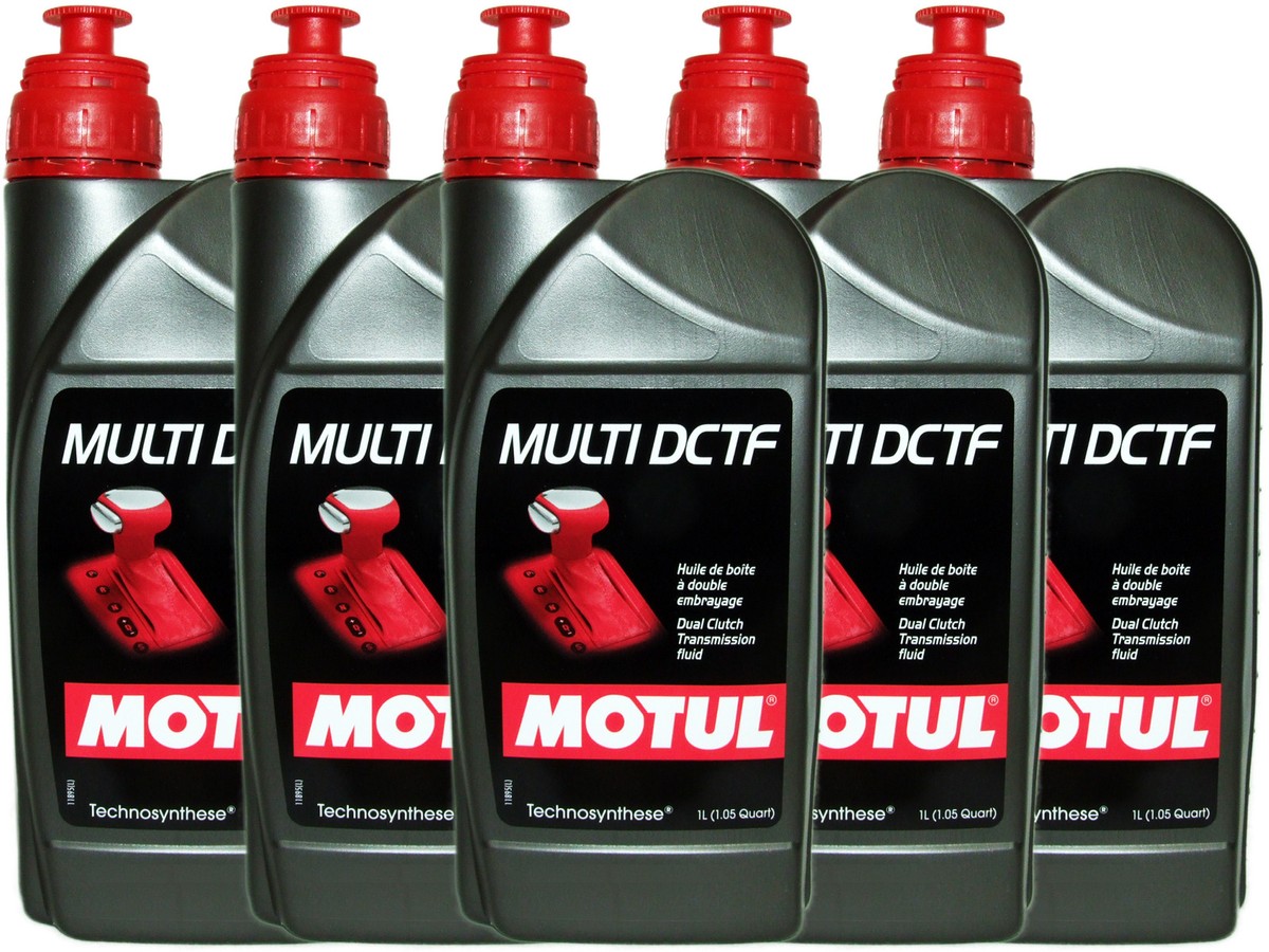 5L=5.28 QT) MOTUL MULTI DCTF DUAL CLUTCH TRANSMISSION DCT FLUID