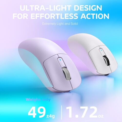 Mouse da gioco leggero wireless 26000 DPI 3 modalità con mouse antiscivolo per PC - Foto 41 di 70