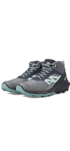 Salomon FIRE! NIB! OUTpulse  Mid GTX #470672 in Ebony/Quiet Shade. Sz 6.5 R2S!!